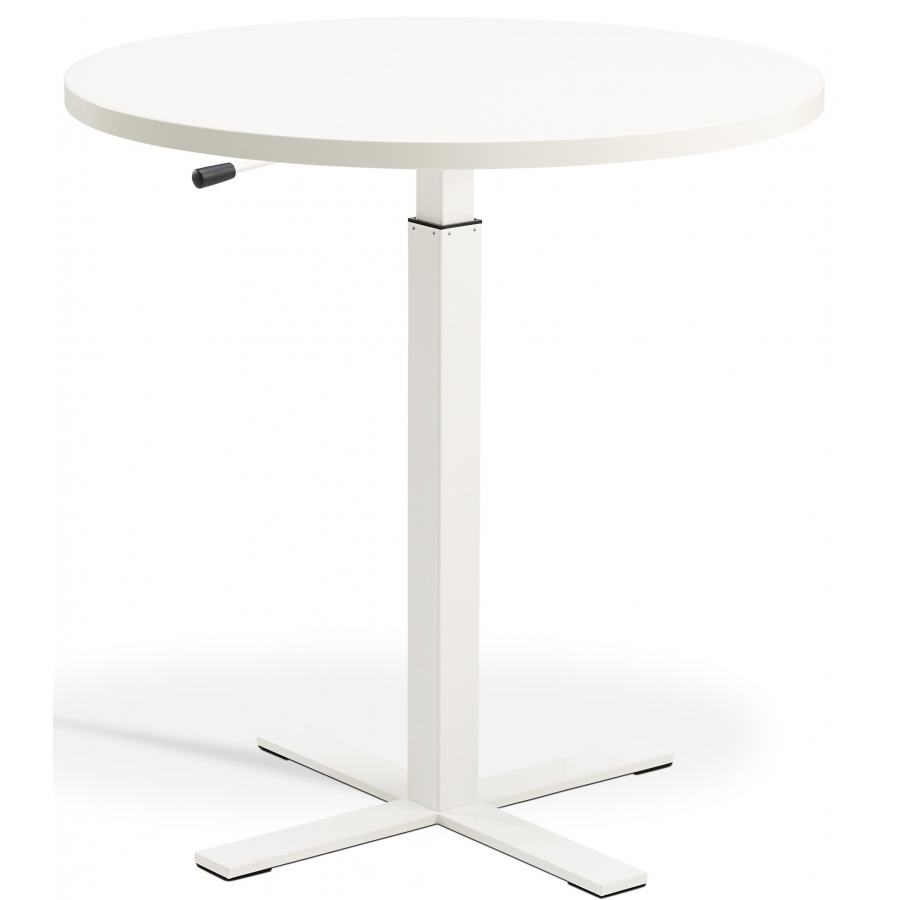 Boost Gas Lift Single Leg Table for Round Tops